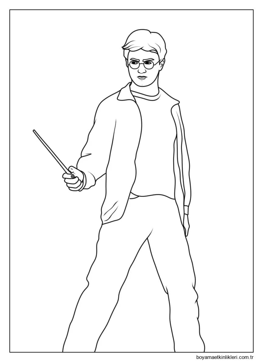 Harry Potter eskizlerini çizmek