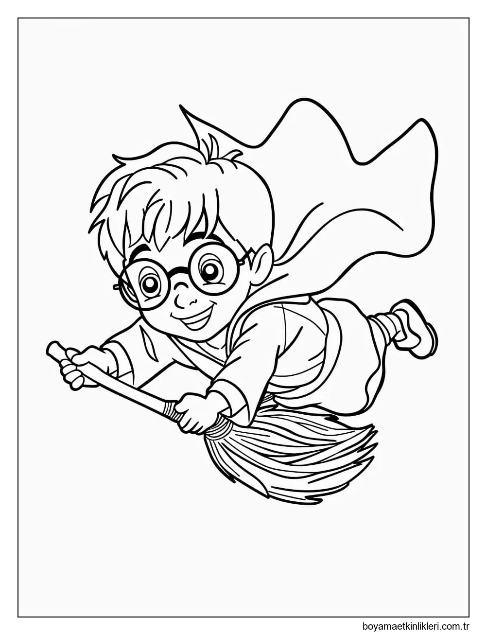 Harry Potter'ı sevimli çiz