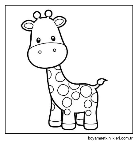 Karikatürize et, Zürafa