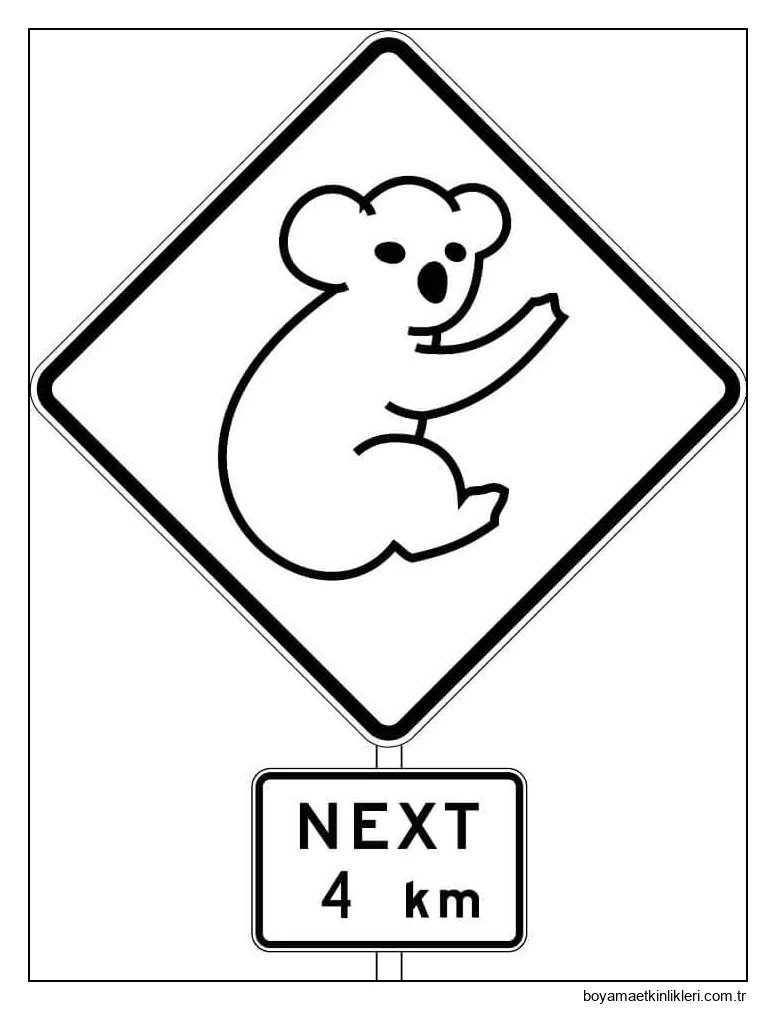 Koala Baskı işareti