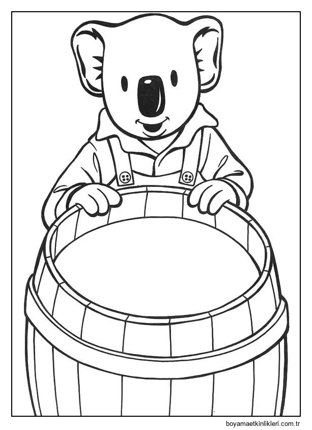 Koala ve su Sürahisi