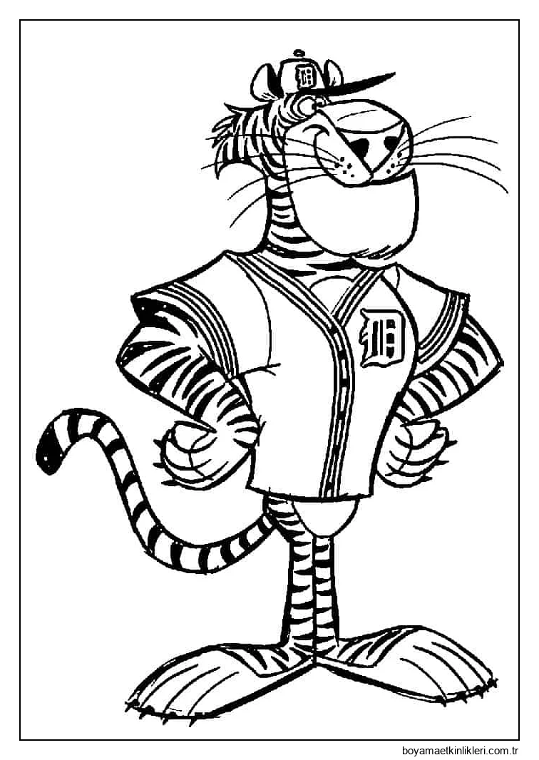 Komik Karikatür Kaplan