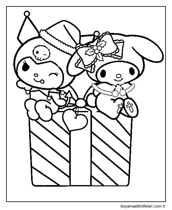 Kuromi Noel'de Melody'mle