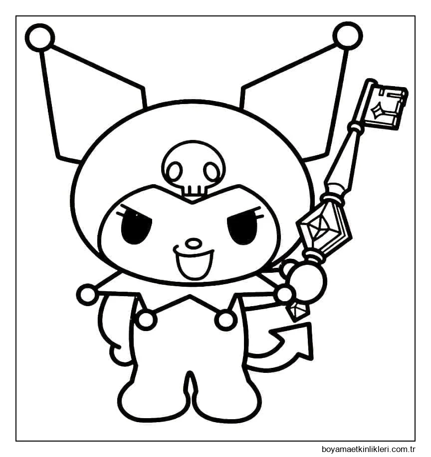 Kuromi ve bir anahtar