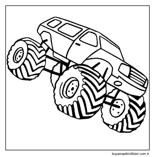 Maliyetsiz Basılacak Canavar Kamyon