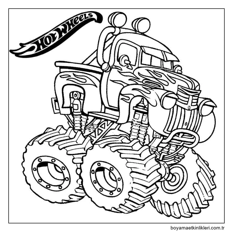 Maliyetsiz Canavar Kamyon Basılabilir