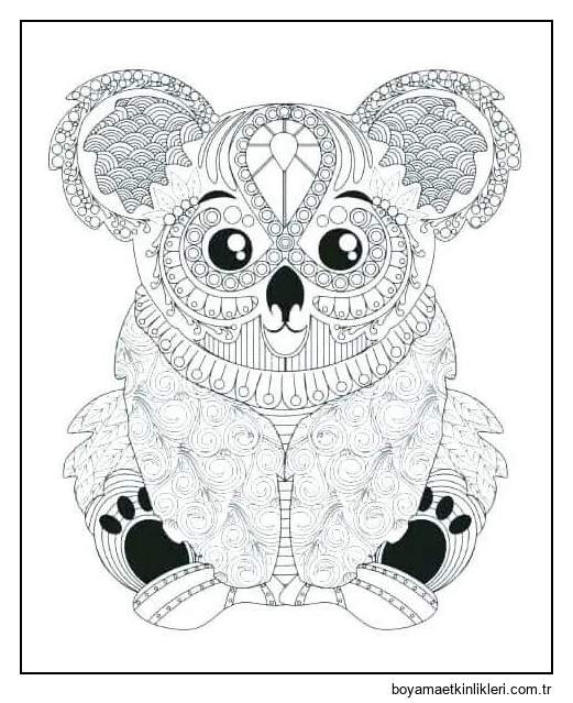 Mandala Oturan Koala