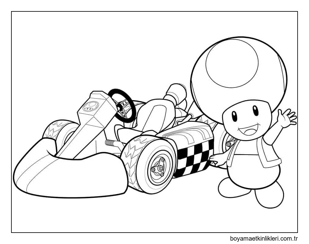 Mario Kart Wii'de Kurbağa