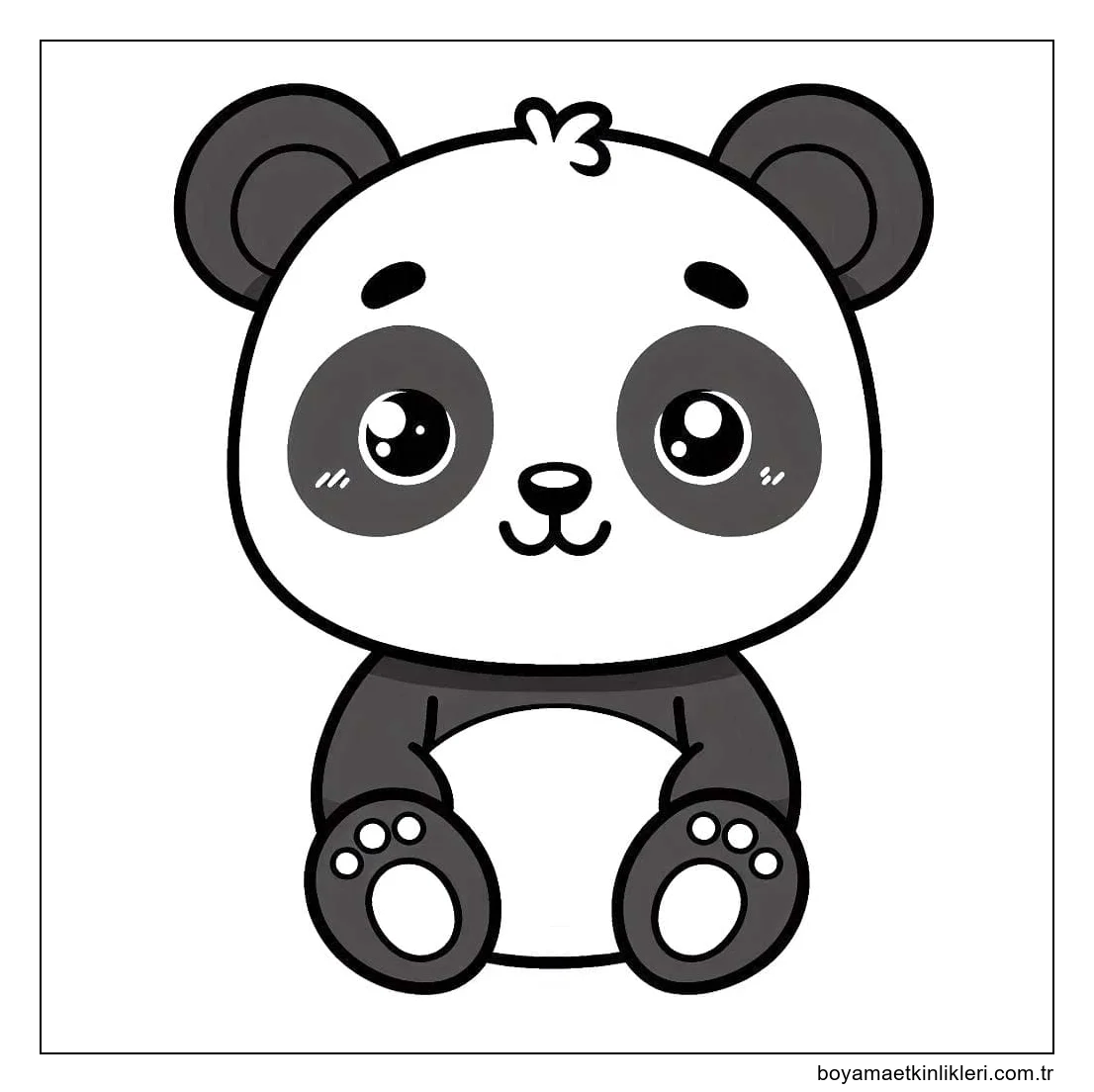 Panda'yı çiz 4