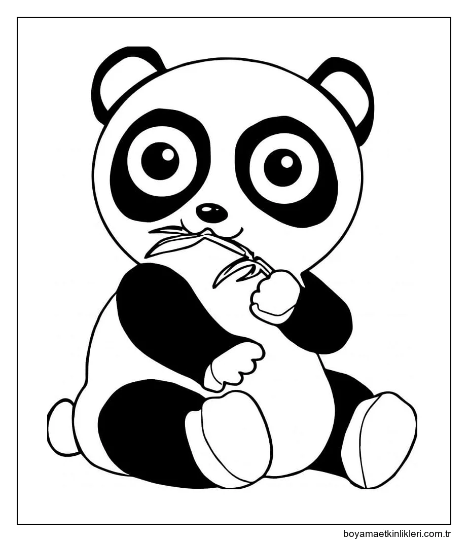 Panda'yı güzel çiz