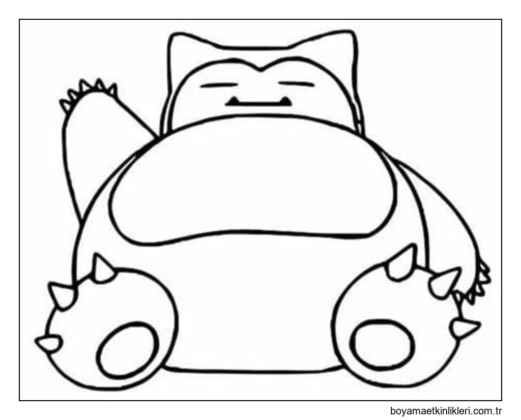 Snorlax resim Pokémon