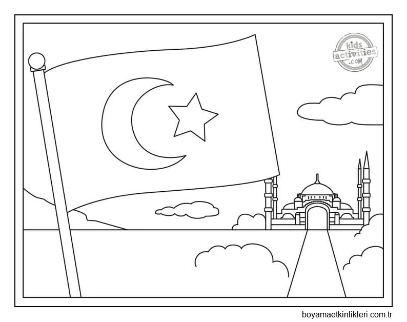 Türk Bayrağı temel