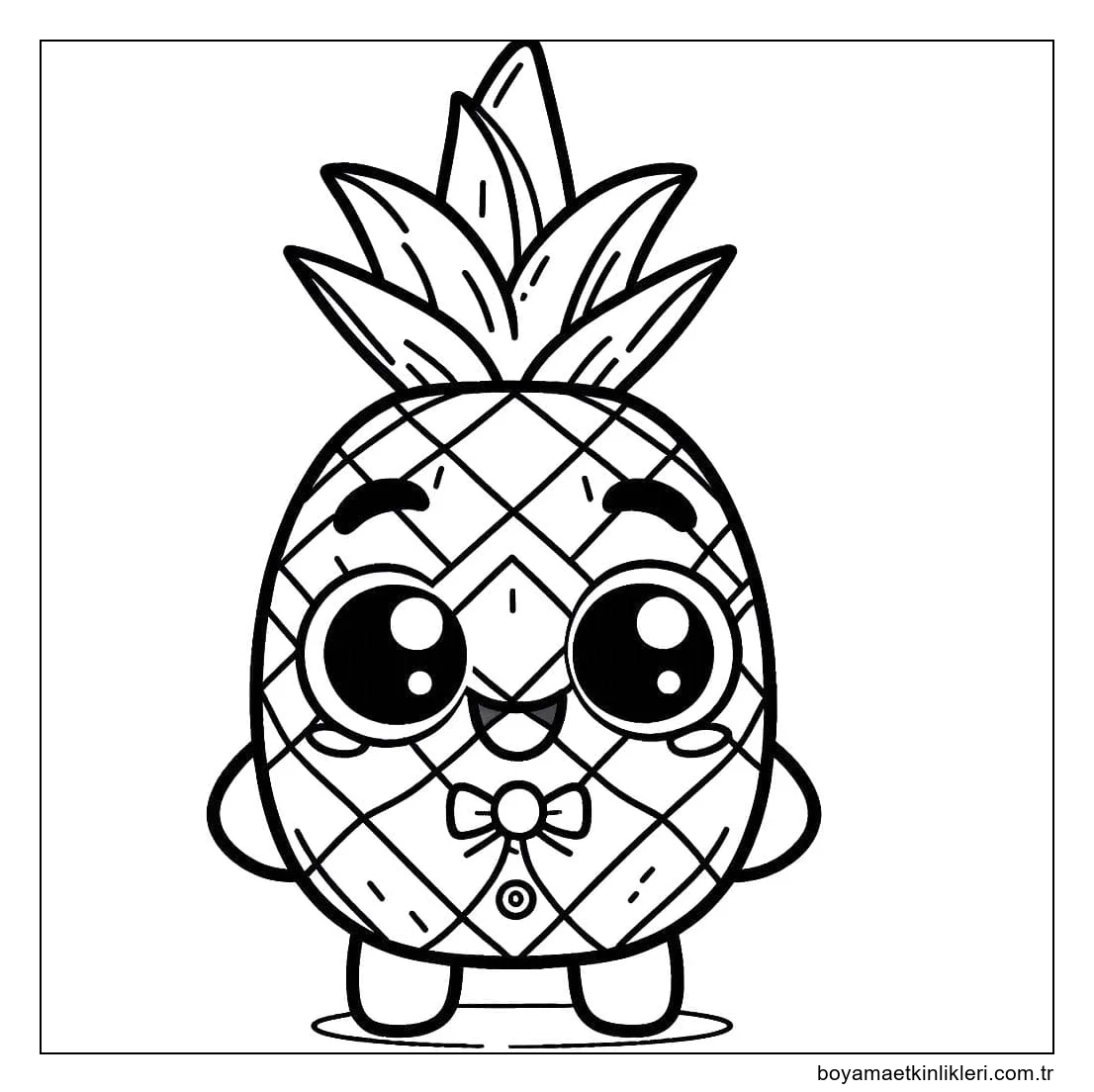 Ücretsiz Ananas Çiz