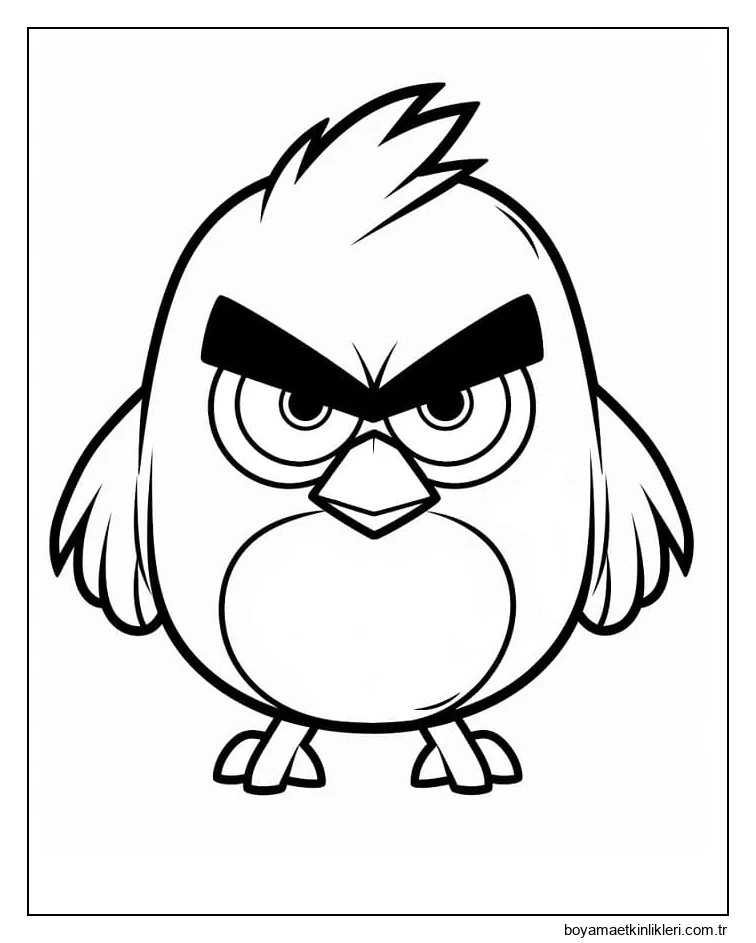 Yazdırılabilir Angry Birds
