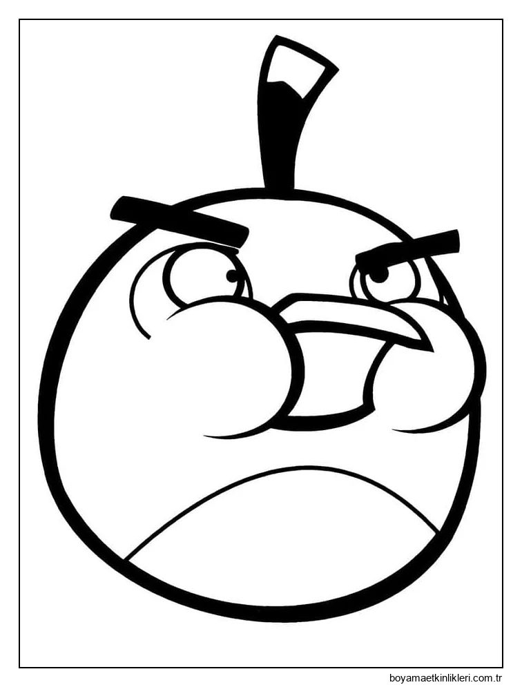 Yazdırılabilir Bedava Angry Birds