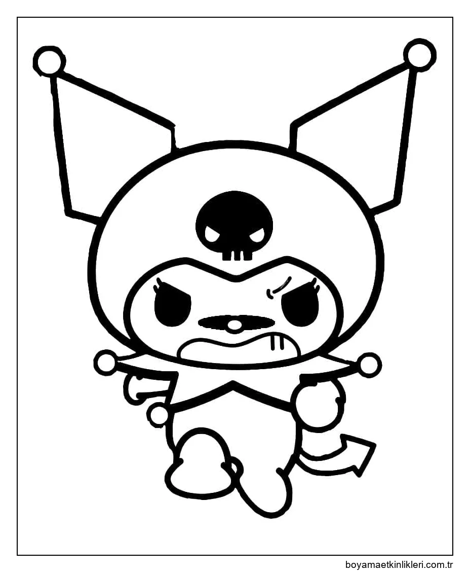 Yazdırılabilir Kuromi