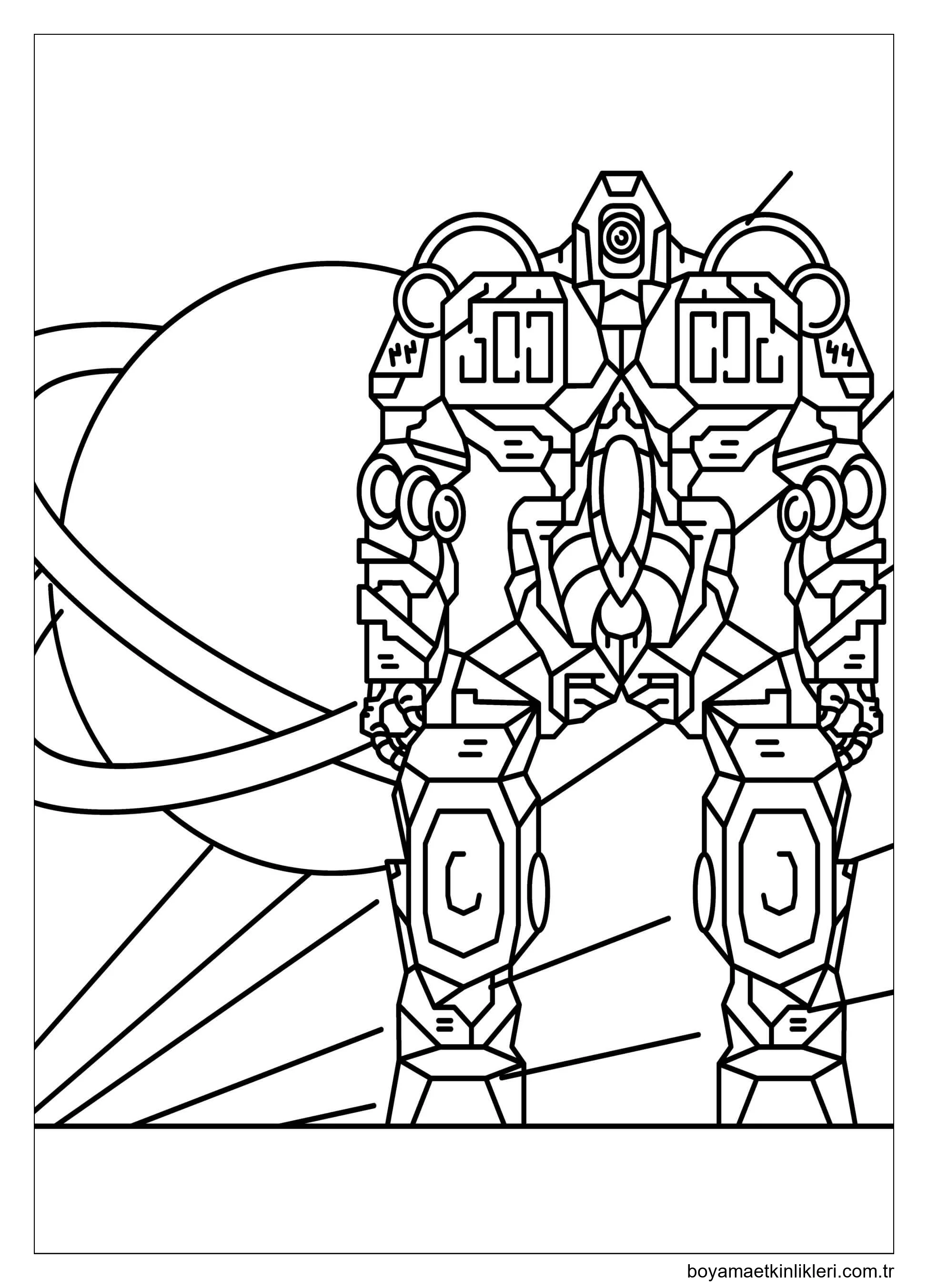 Yazdırılabilir Robot