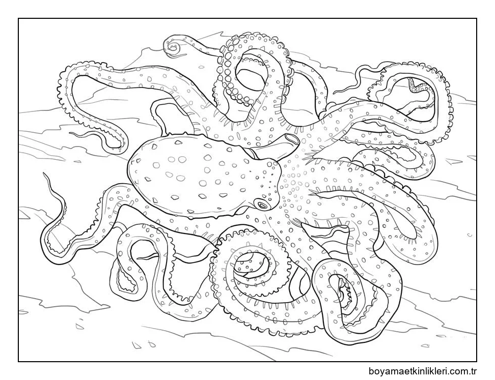 Ahtapot Ücretsiz Fikir