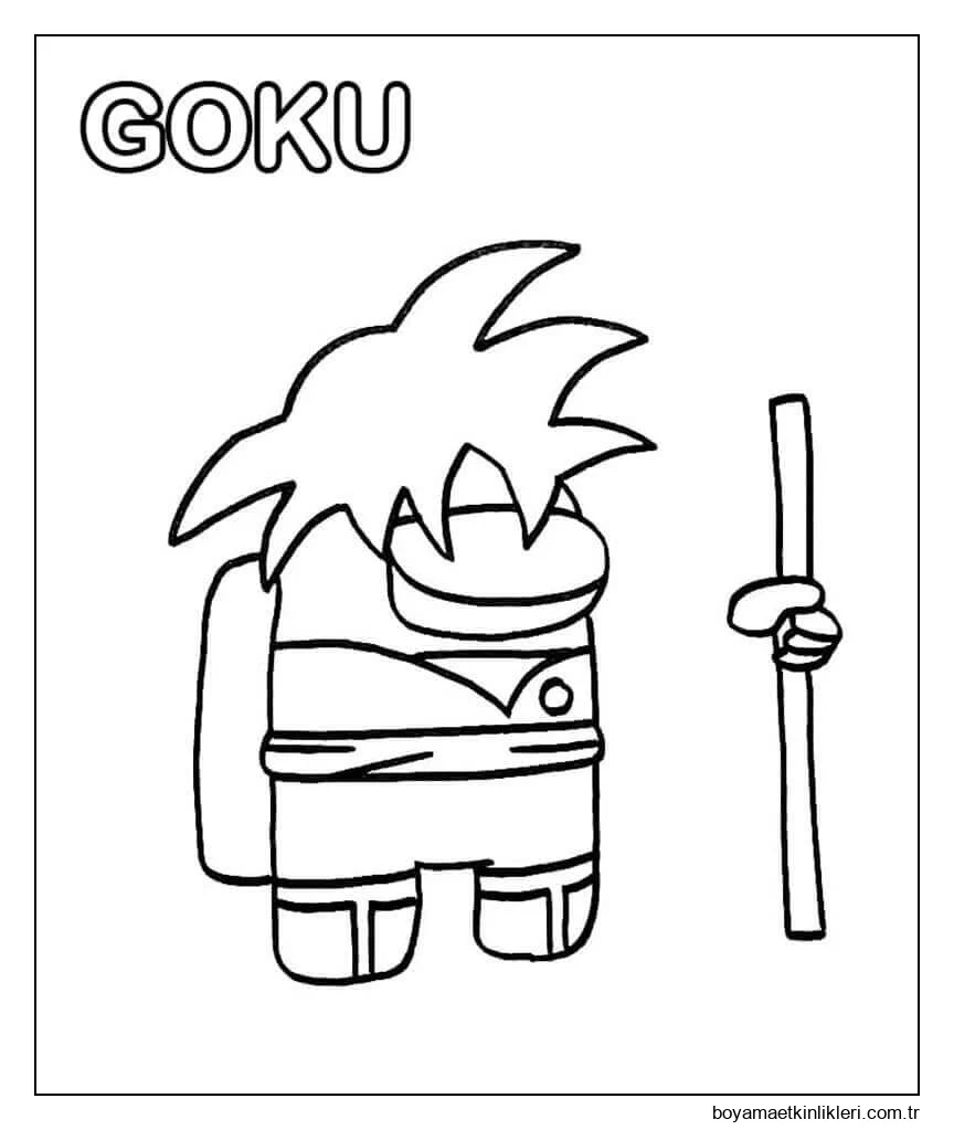 Among Us Goku