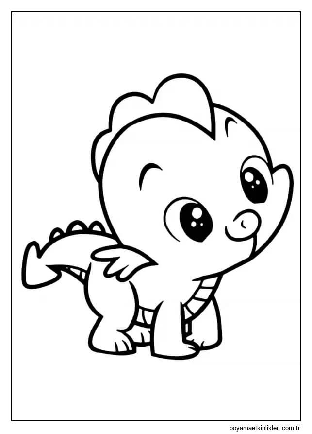 Bebek Ejderha Kawaii