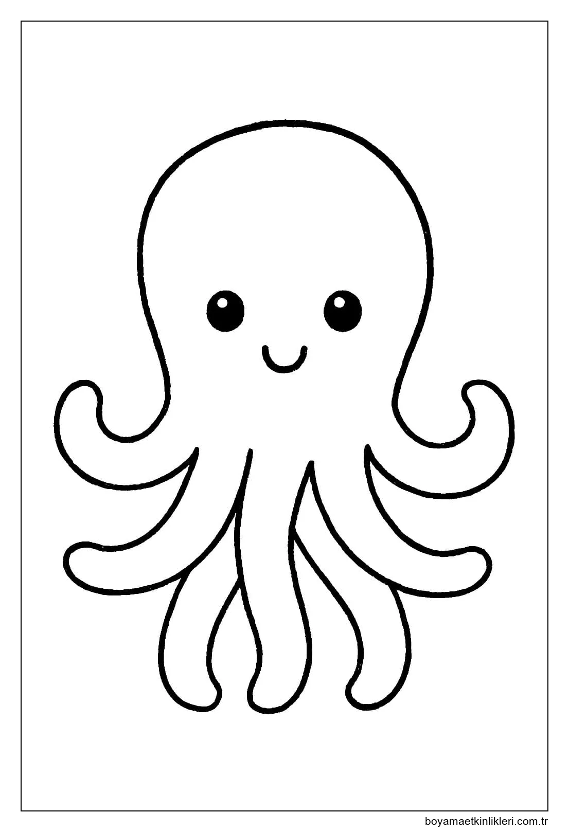 Çizmek Ahtapot 8