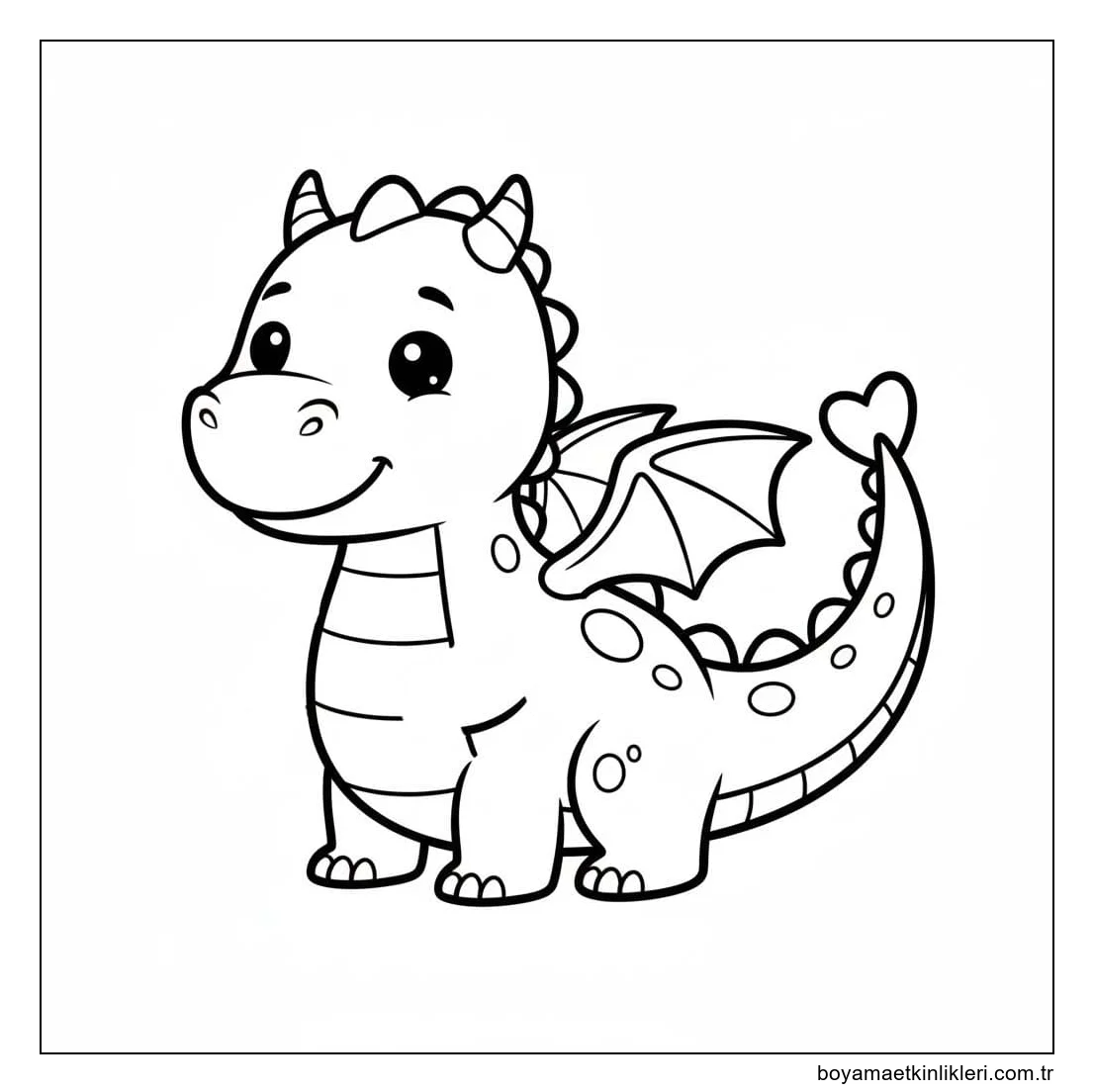 Çizmek Ejderha yazdırılabilir