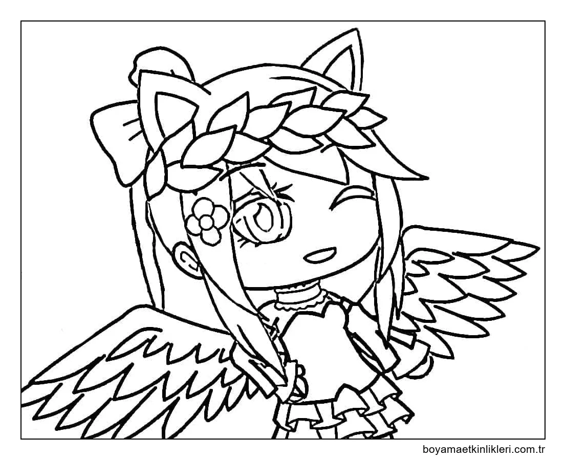 Gacha Life ta mutlu kız