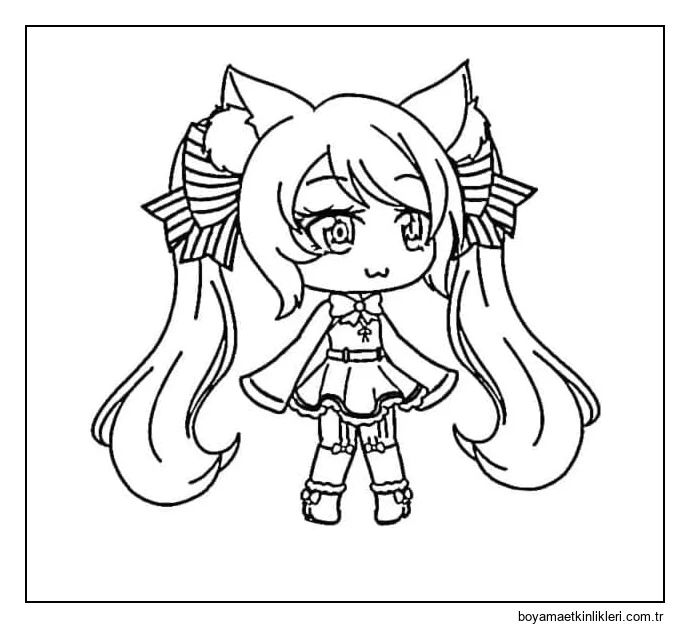 Gacha Life'taki büyüleyici kız