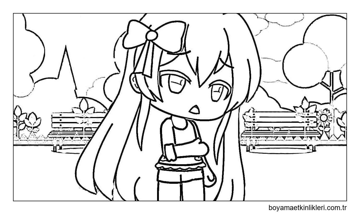 Gacha Life üzgün kızı