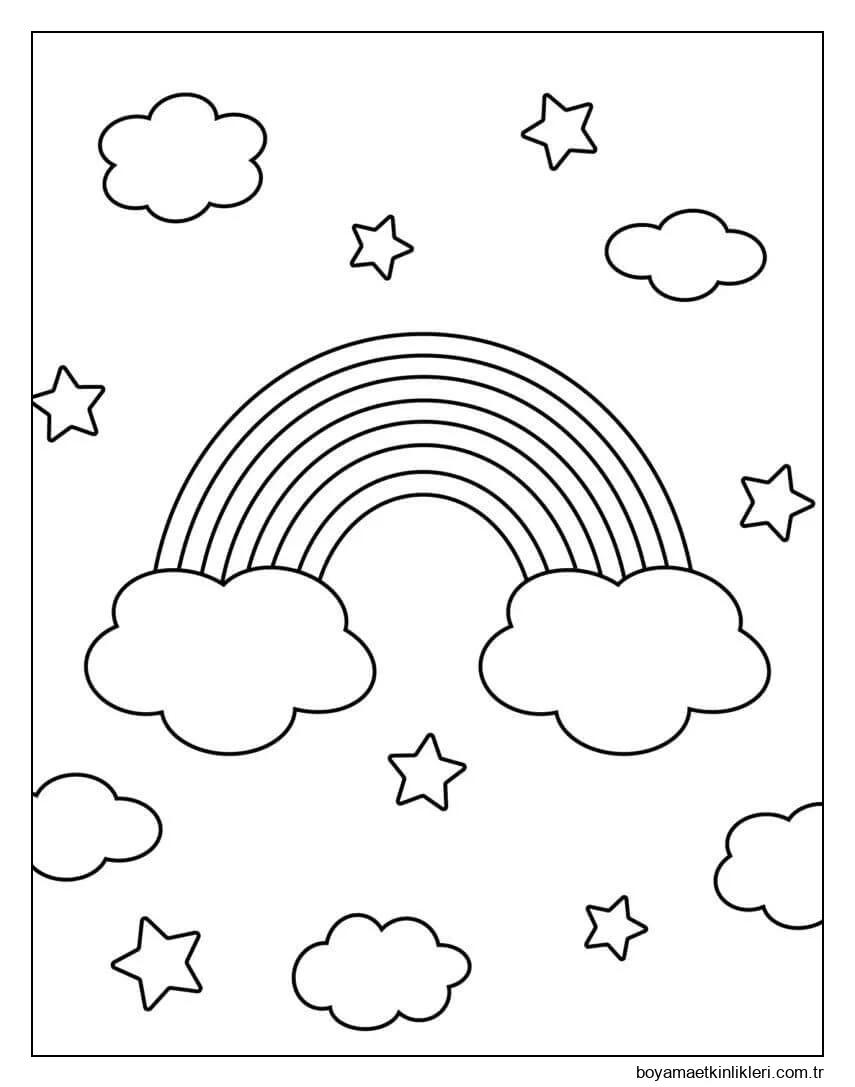 Gökkuşağı Yazdırılabilir