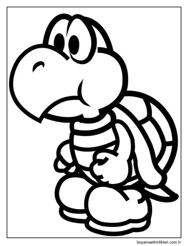 Görüntü Koopa Troopa yazdırılabilir