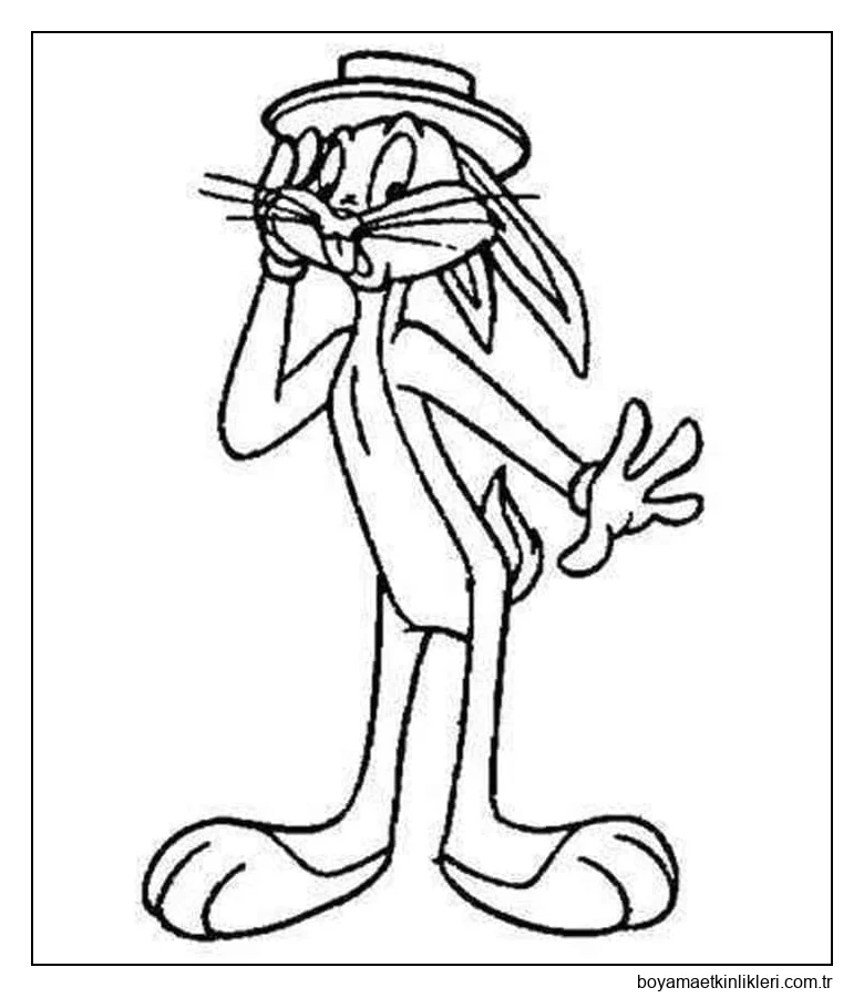 Gülümseyen Bugs Bunny