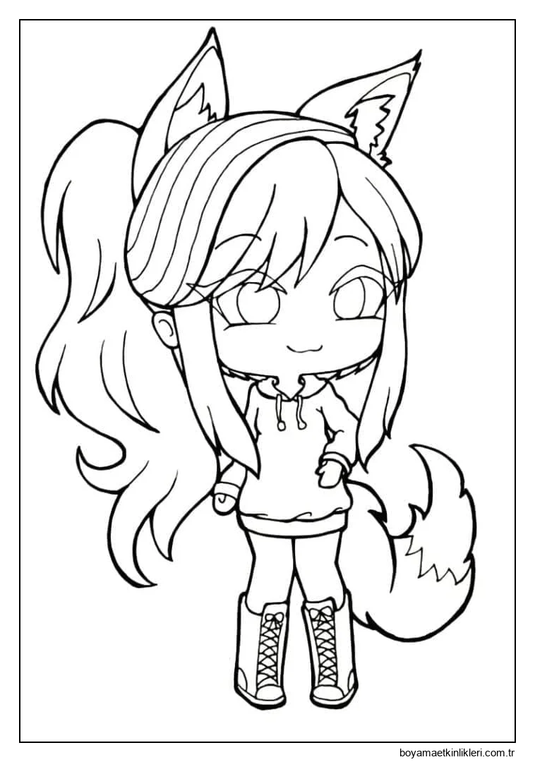 Güzel kız Gacha Life