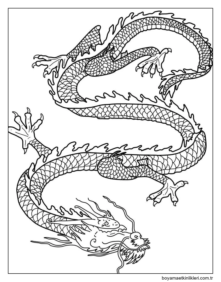 Havalı Çin Ejderhası Uçan