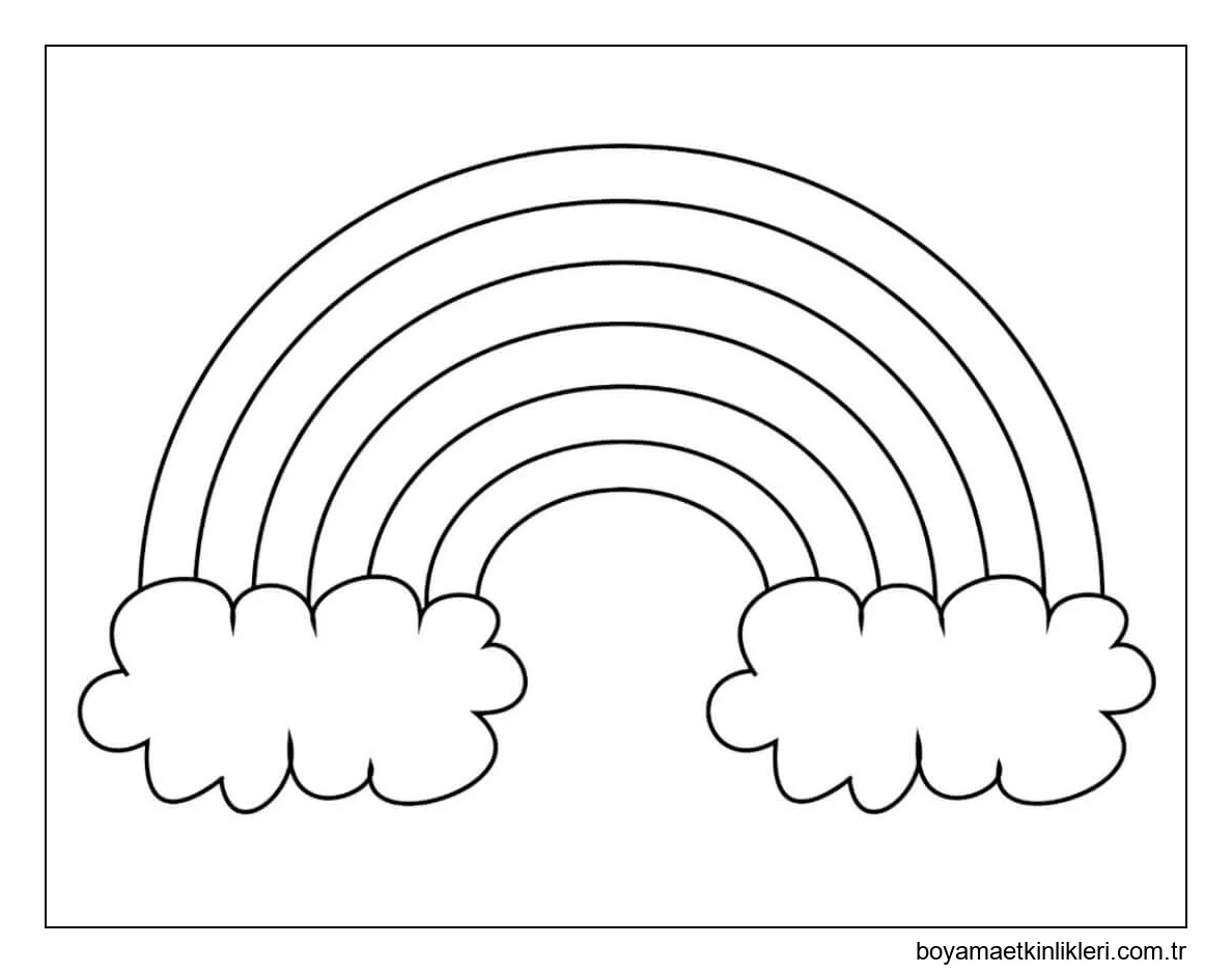 İki Bulutlu Gökkuşağı