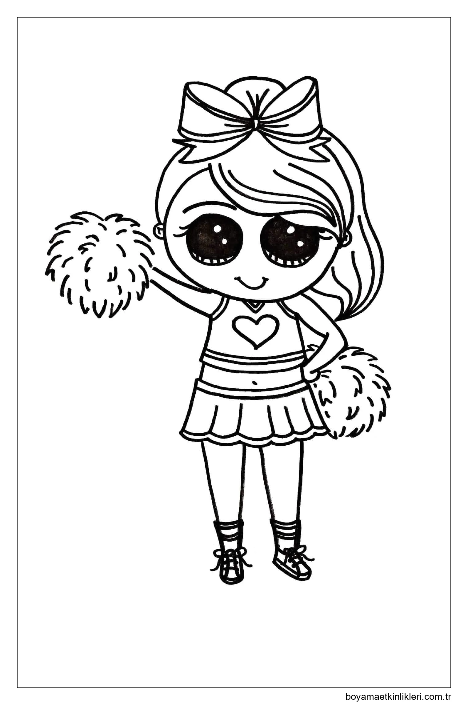 Kadın Amigo Kawaii Gülüyor