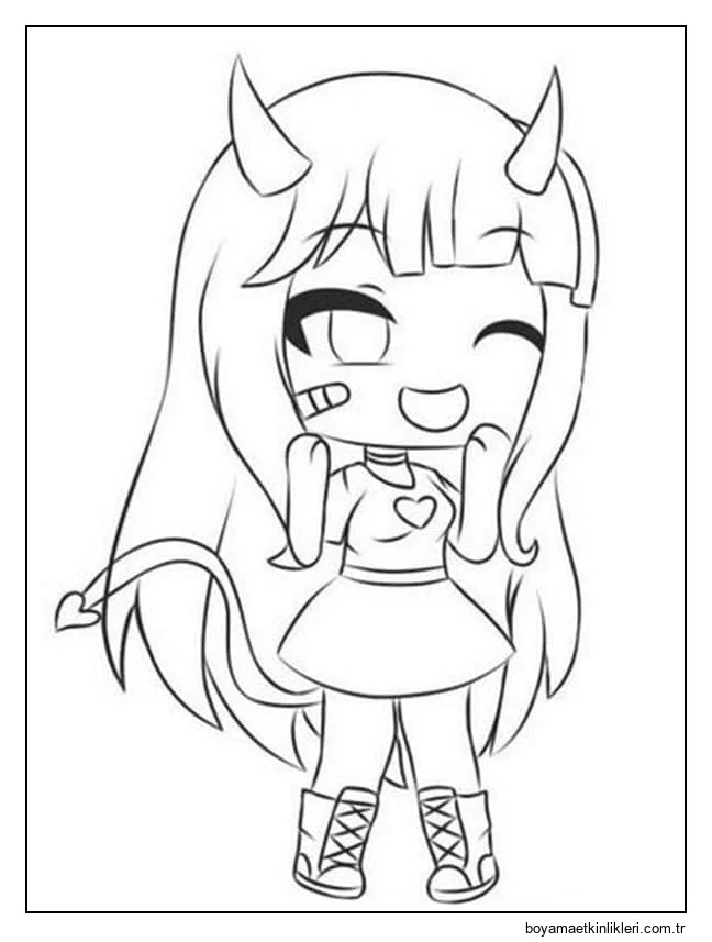 Kawaii kızı Gacha Life