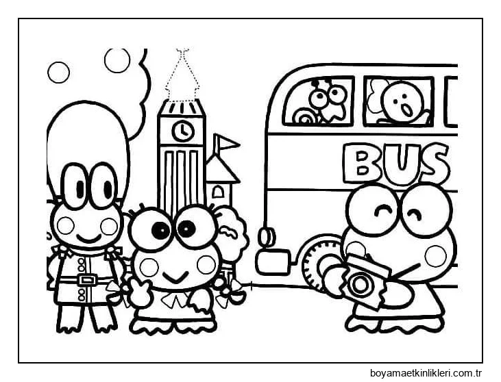 Keroppi Yazdırılabilir