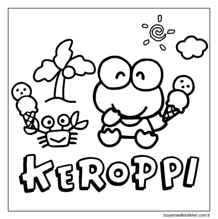 Keroppi'yi kolayca