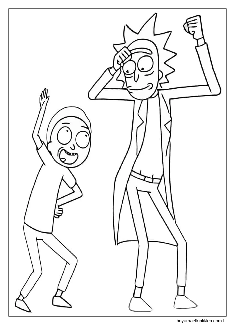 Mutlu Rick ve Morty