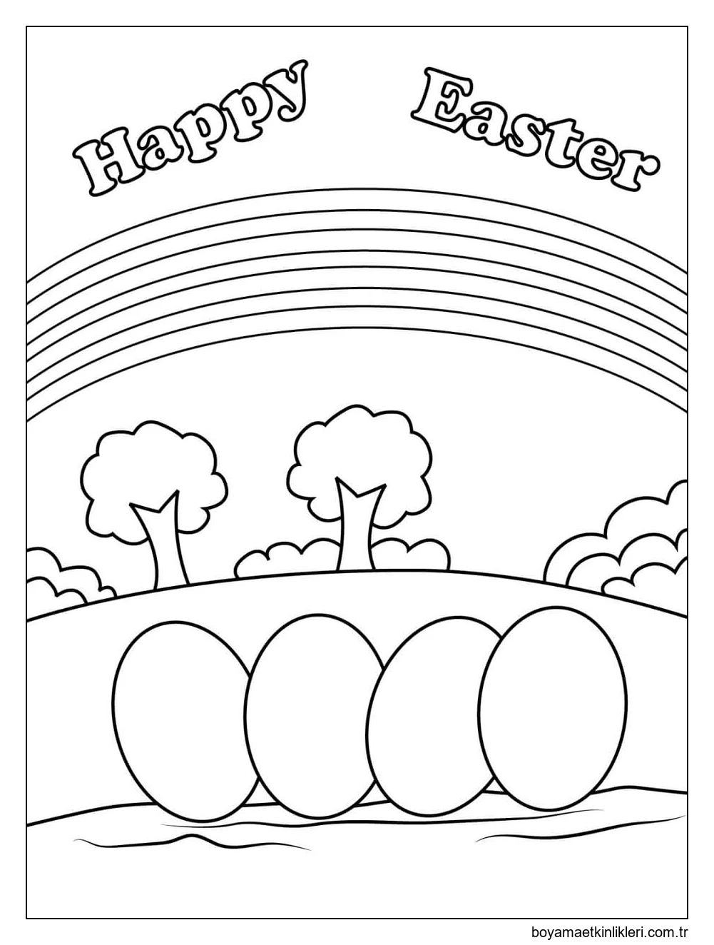 Paskalya Yumurtaları ve Gökkuşakları