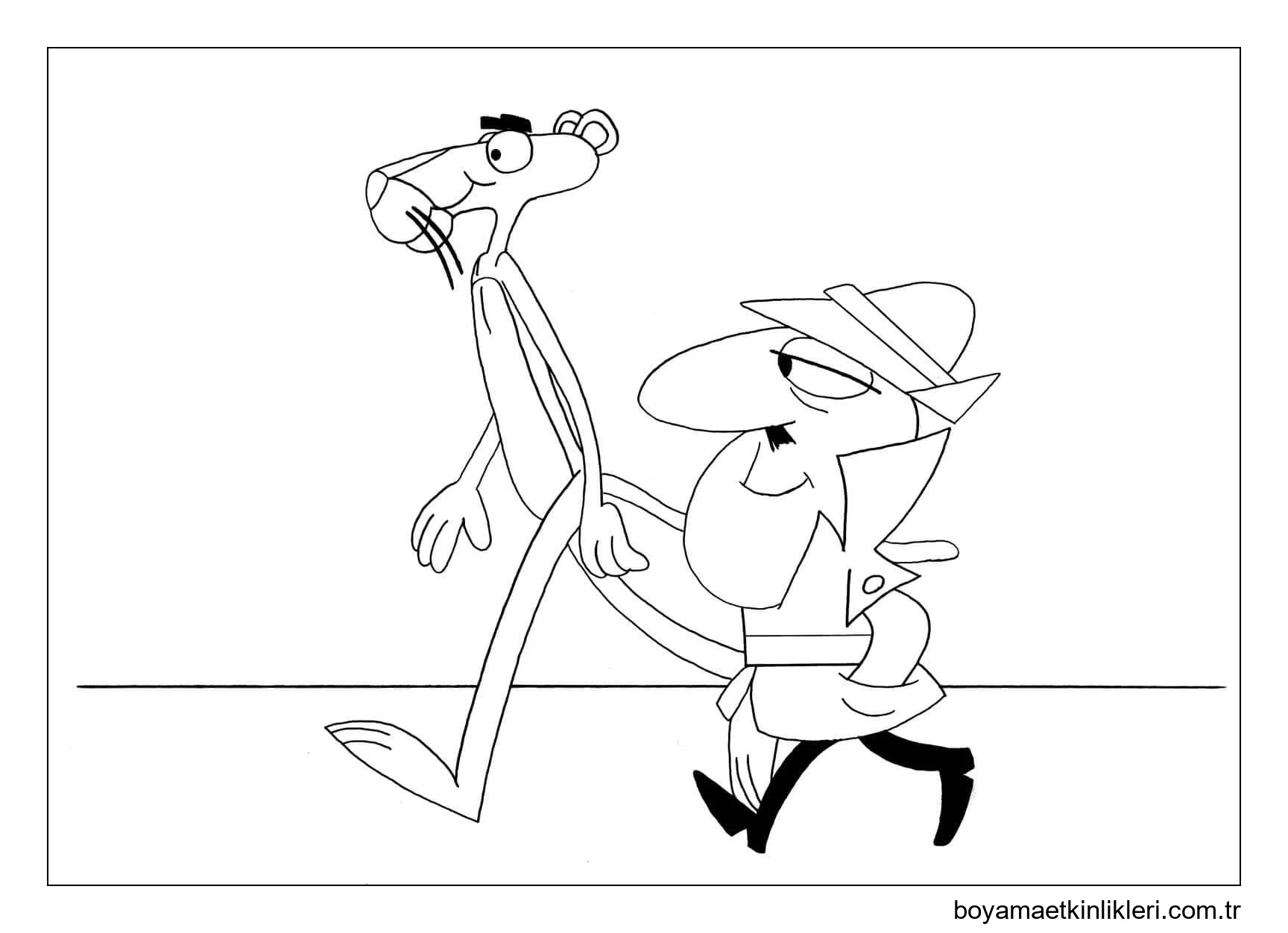 Pembe Panter ile Çavuş Deux-Deux Yürüyüşü