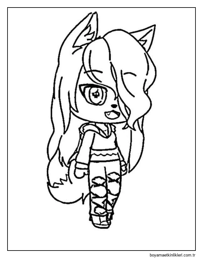 Sevimli kız Gacha Life