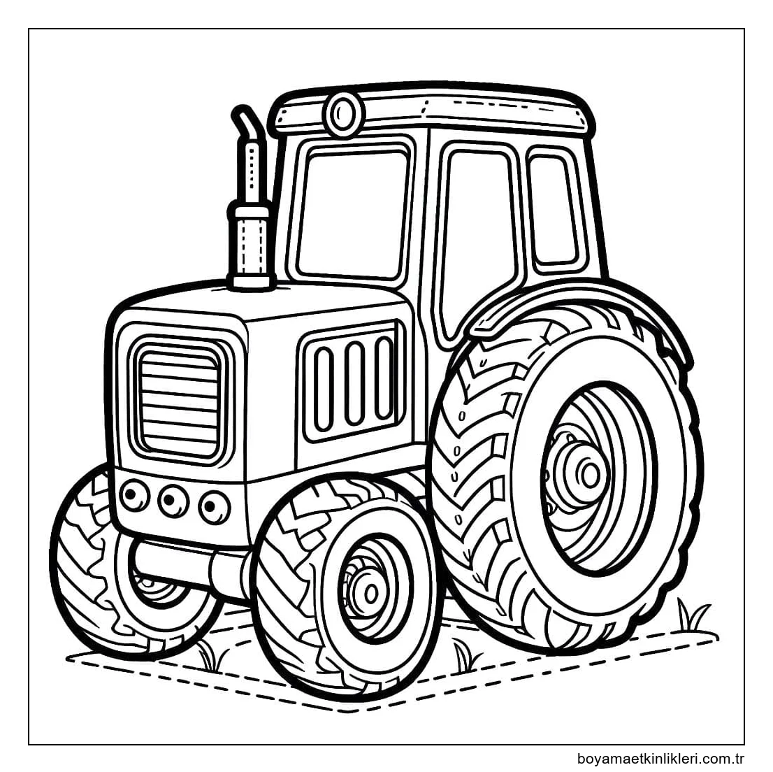 Traktör resmi çiz
