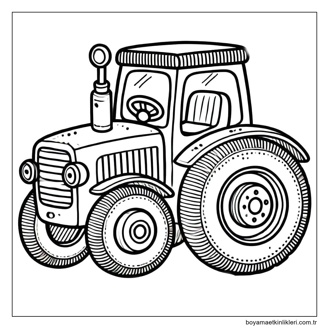 Traktör ücretsiz çiz