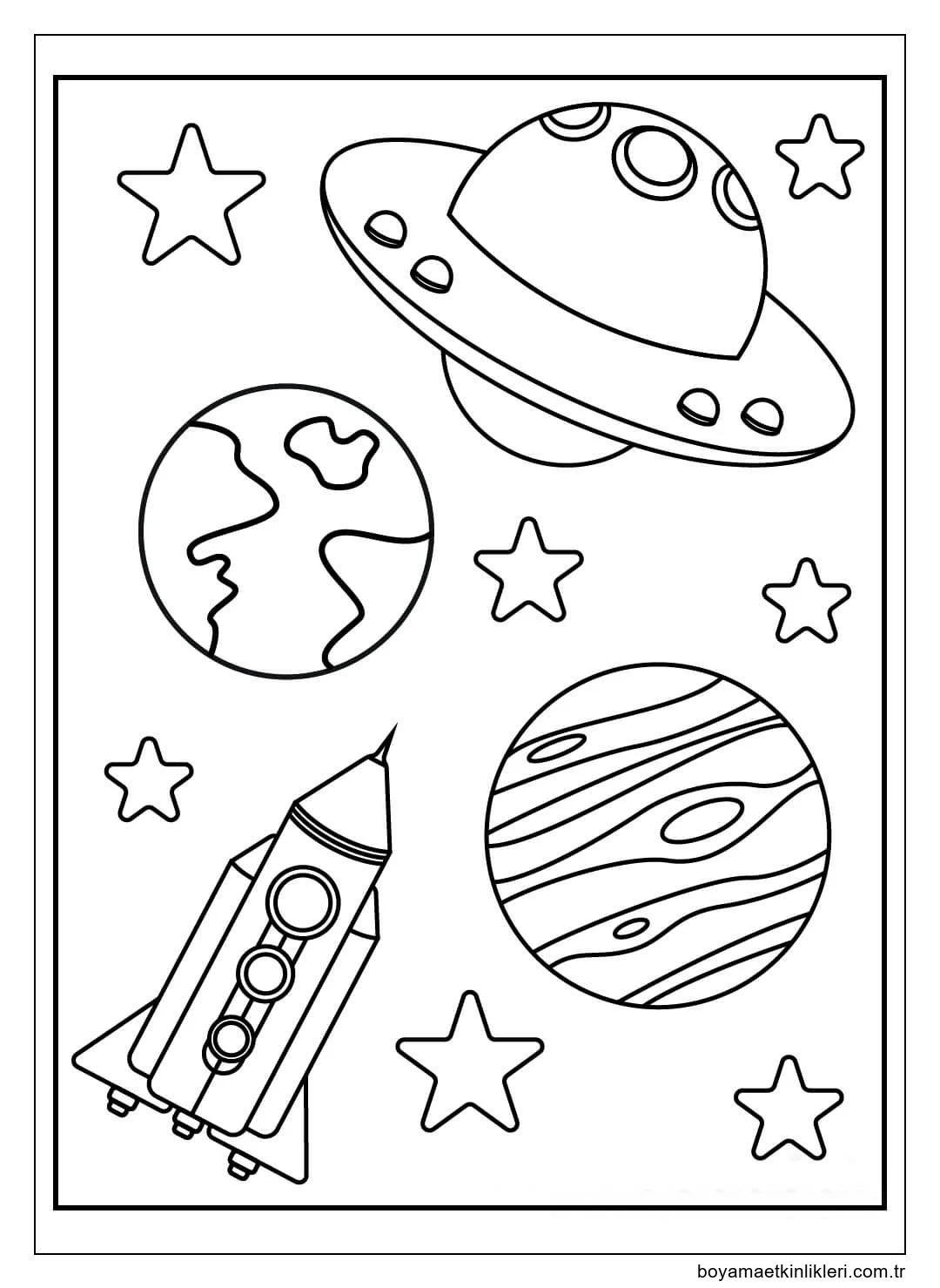 Uzayda Gezegenler ve Uzay Gemileri