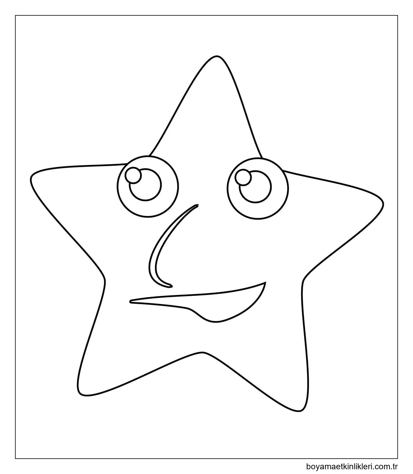 Yıldız ücretsiz yazdırılabilir